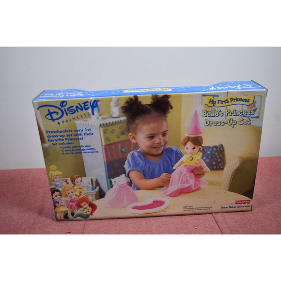 Disney Princess My First Princess Doll Belle's Princess Dress-Up Set 2003 - Picture 5 of 8